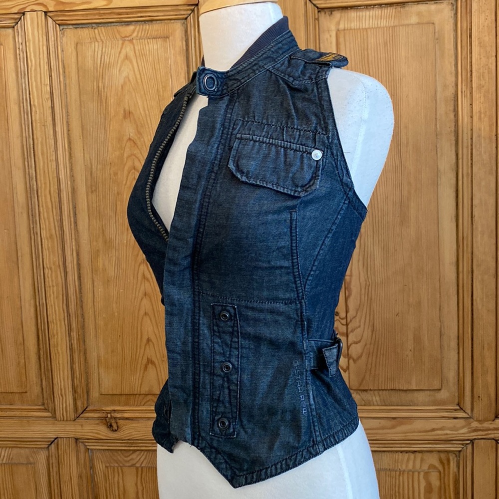 G-star raw, woman’s Denim vest
